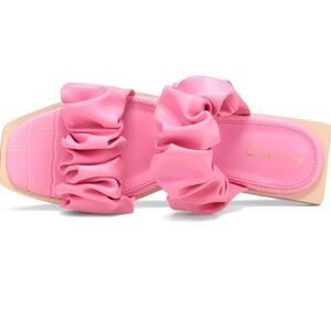 NIB Circus NY by Sam Edelman Women's Iggy Slide Sandal in Pink Confetti